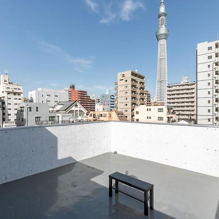 Asakusa Sky Stay Tiffany Blue Room Tokio Exterior foto