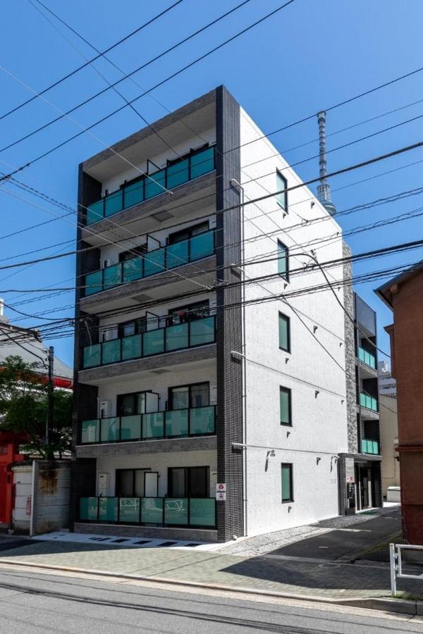 Asakusa Sky Stay Tiffany Blue Room Tokio Exterior foto