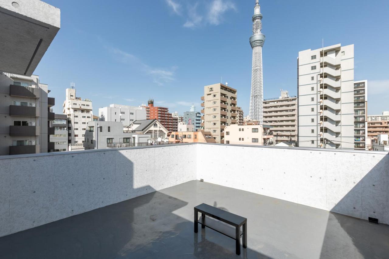 Asakusa Sky Stay Tiffany Blue Room Tokio Exterior foto